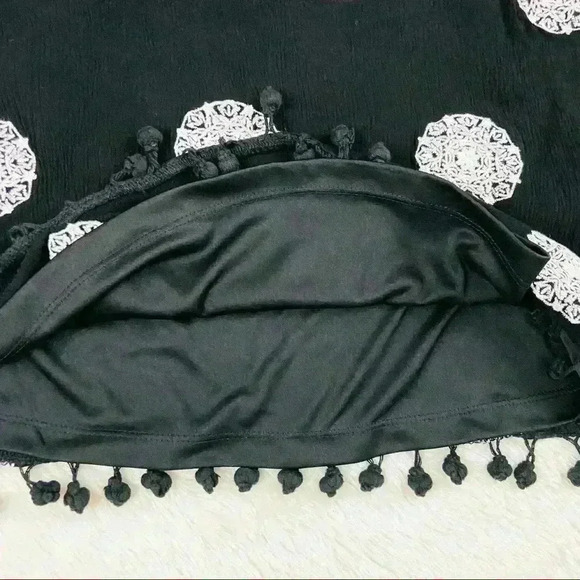 Altar’d State Rayon Embroider Pom Sleeveless Top - Picture 7 of 14